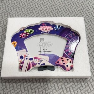 Las Vegas Photo Frame 4x6 Glass Nevada City Souvenir